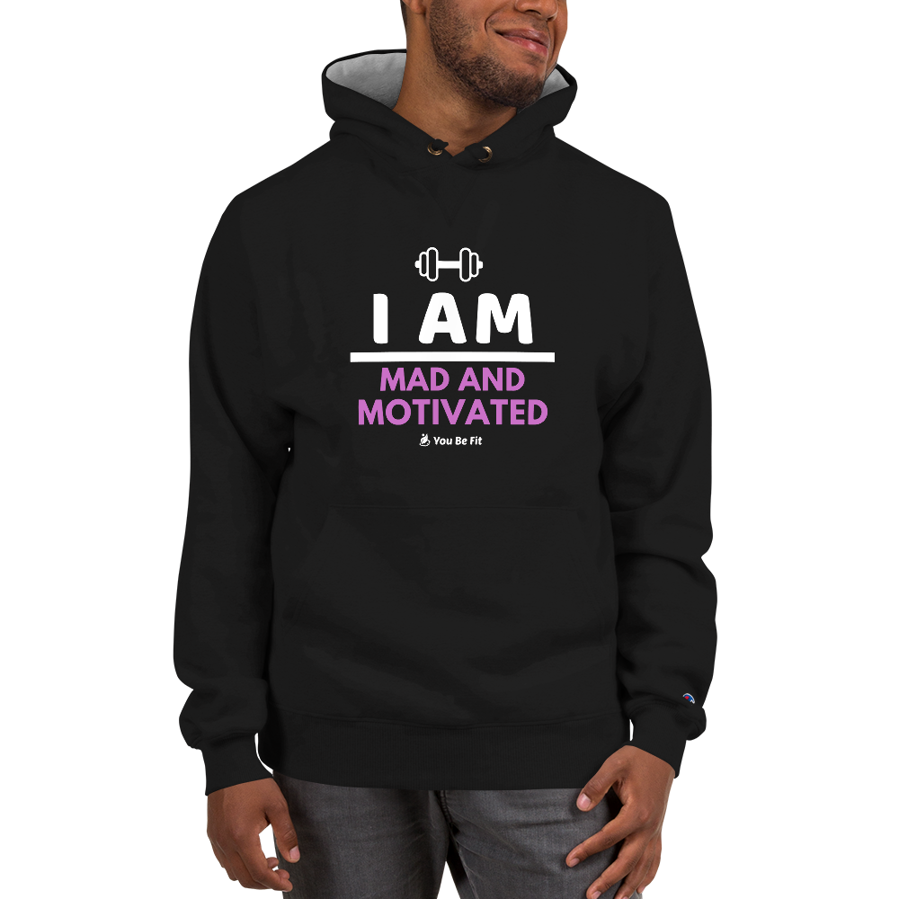 I Am Mad And Motivated - Champion Hoodie - Image 2